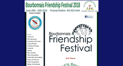 Desktop Screenshot of bourbonnaisfriendshipfestival.com